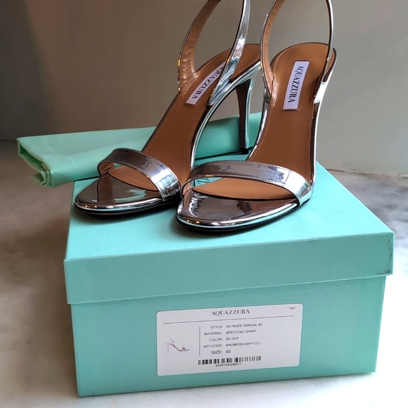 Aquazzura So Nude Sandal 85mm - Picture 6 of 9